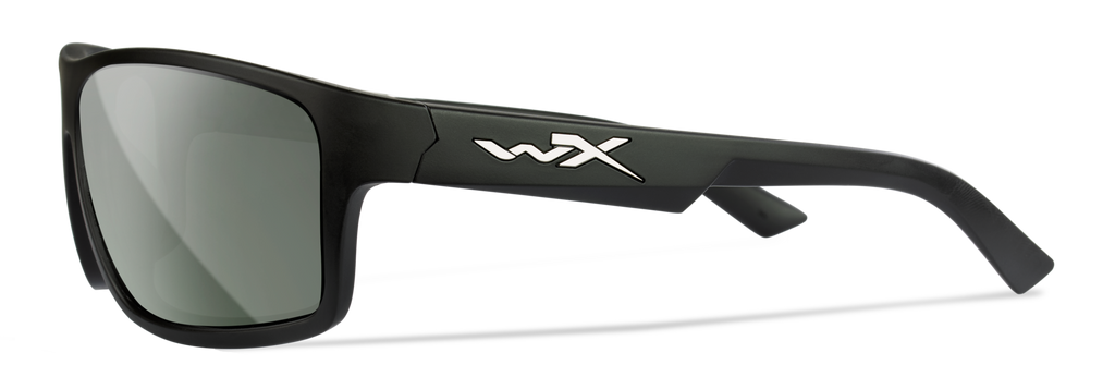 Wiley X WX PEAK — Silver Flash -  Grey, Matte Black by Wiley X - Tactical Sunglasses