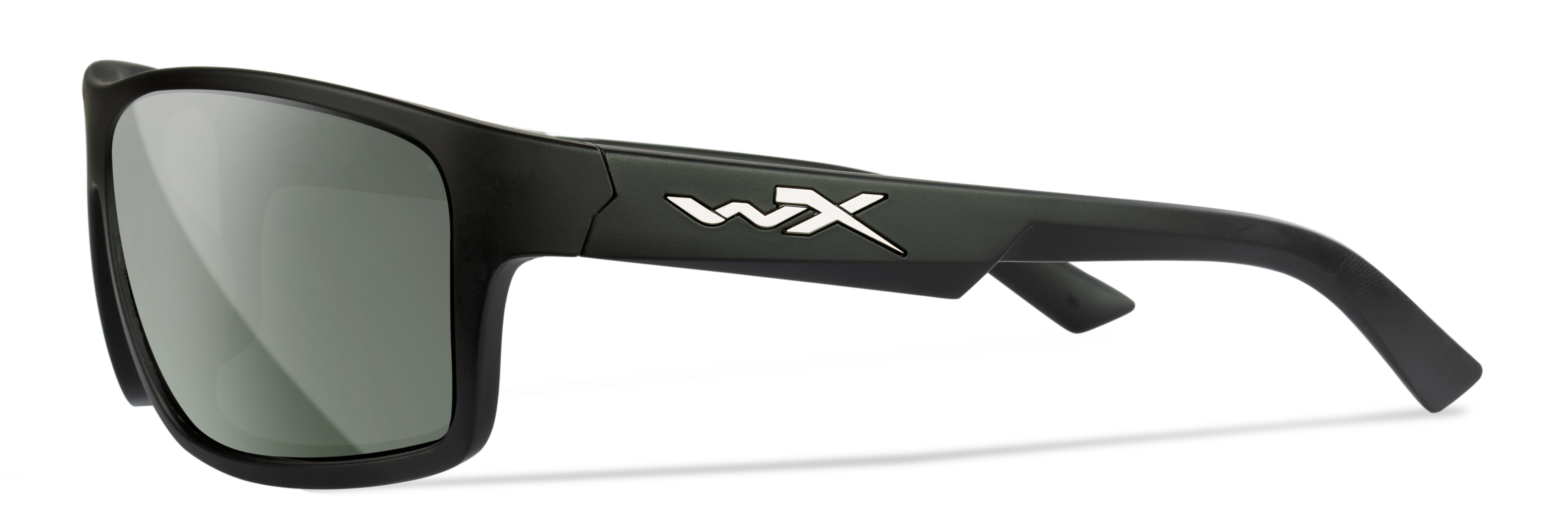 Wiley X WX PEAK — Silver Flash -  Grey, Matte Black by Wiley X - Tactical Sunglasses