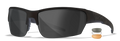 Wiley X WX SAINT — Grey + Clear + Light Rust, Matte Black by Wiley X - Tactical Eyewear - Changeable