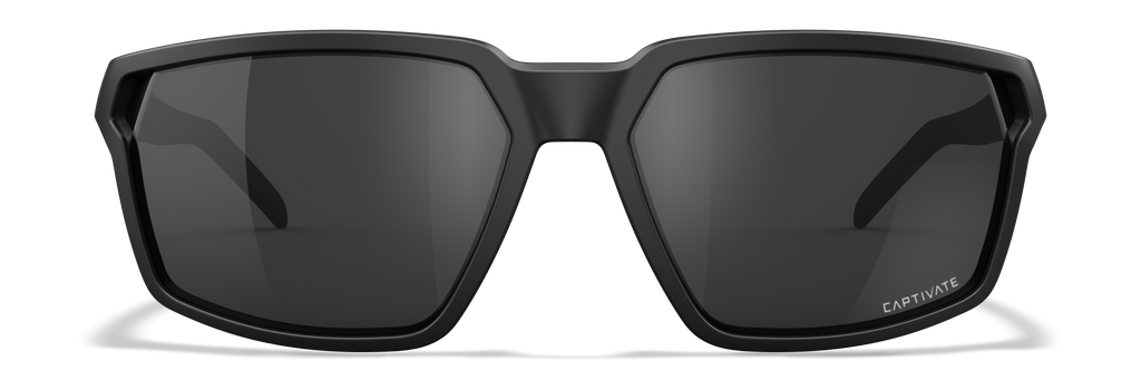 Wiley X WX SIERRA — Captivate Grey, Black Ops - Matte Black by Wiley X - Tactical Sunglasses