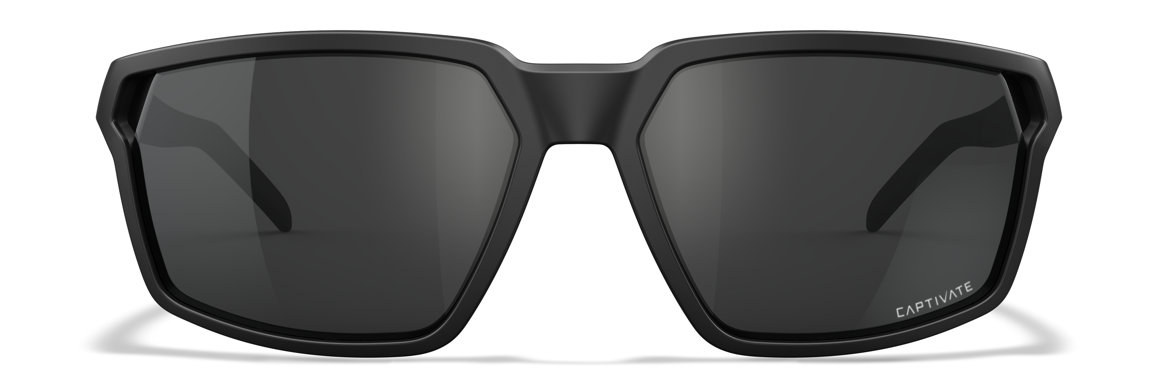 Wiley X WX SIERRA — Captivate Grey, Black Ops - Matte Black by Wiley X - Tactical Sunglasses