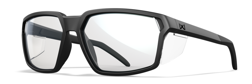 Wiley X WX SIERRA — Captivate Grey, Black Ops - Matte Black by Wiley X - Tactical Sunglasses