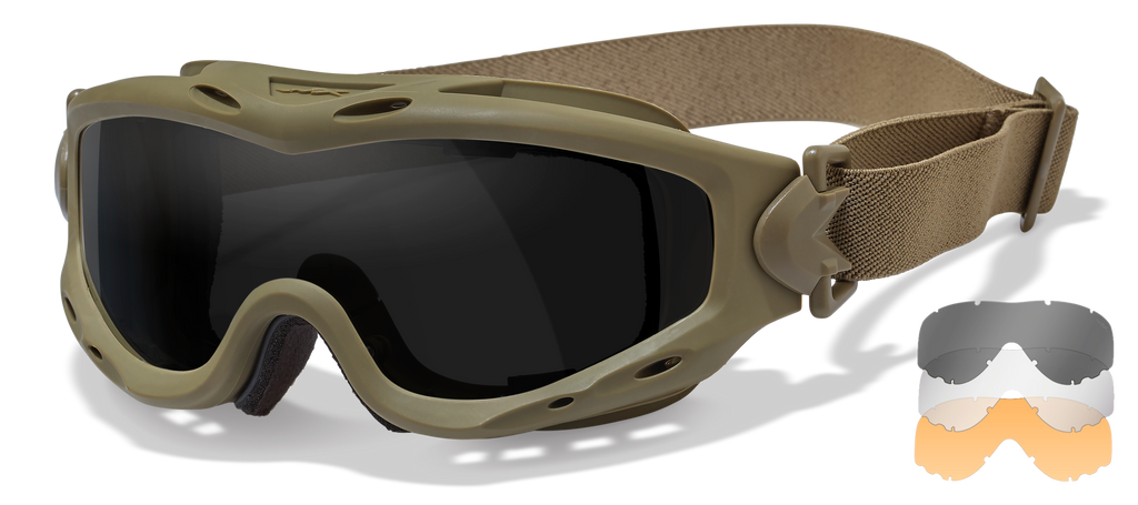 Wiley X SPEAR — RAS - ARC Rail Clip & Bar - Black, Rail Attachment System by Wiley X - Tactical Goggles