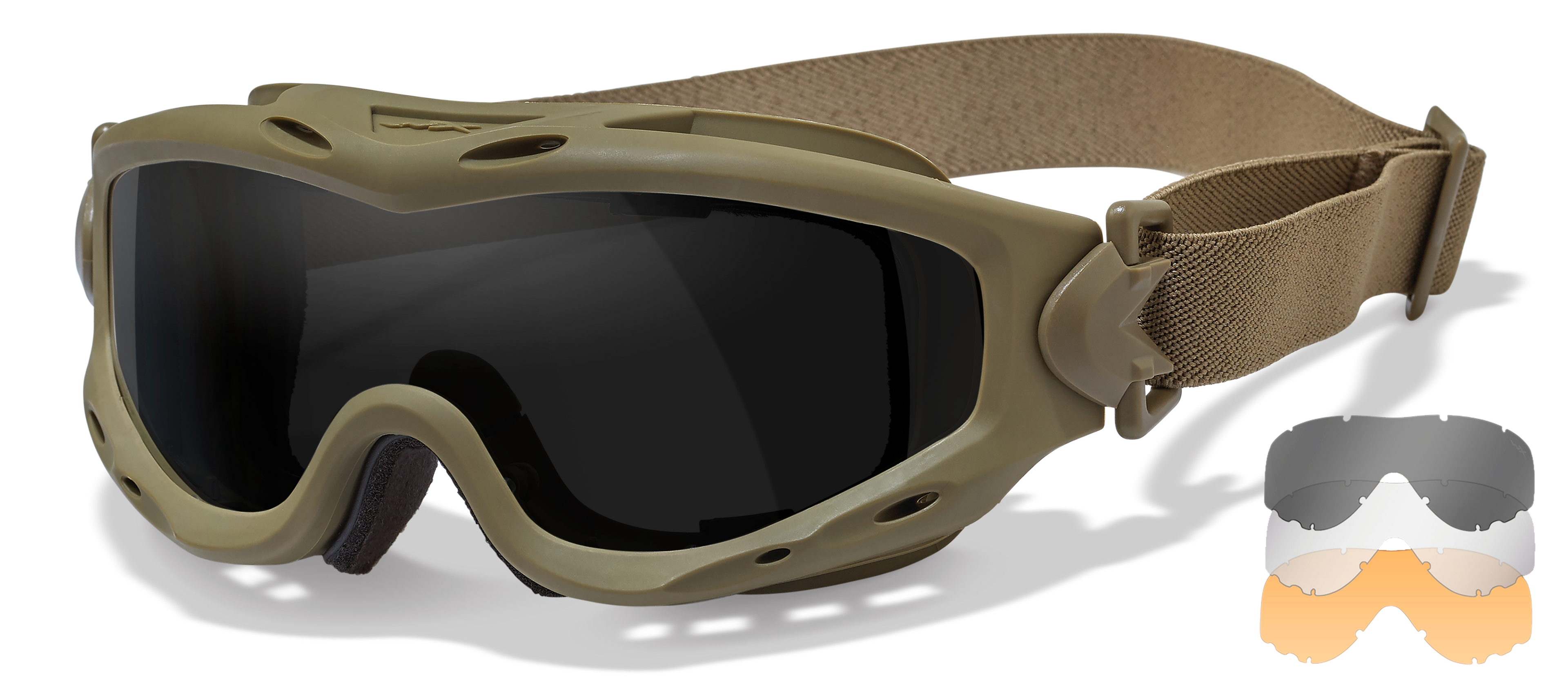 Wiley X SPEAR — Dual  Grey Lens by Wiley X - Tactical Goggles