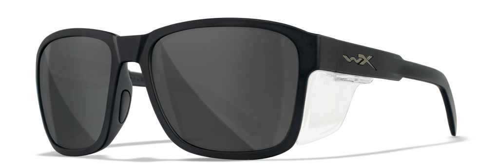 Wiley X WX TREK — Grey, Matte Black by Wiley X - Tactical Sunglasses
