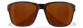 Wiley X WX TREK — Captivate Polarized - Copper, Matte Havana Brown by Wiley X - Tactical Sunglasses