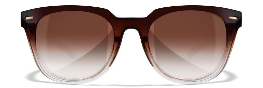 Wiley X WX ULTRA — Brown Gradient, Gloss Crystal Brown Fade by Wiley X - Tactical Sunglasses