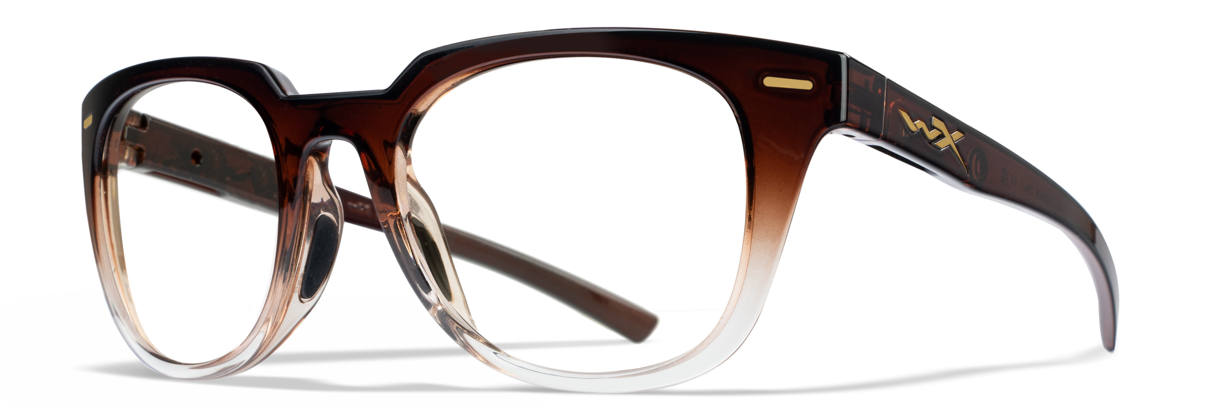 Wiley X WX ULTRA — Brown Gradient, Gloss Crystal Brown Fade by Wiley X - Tactical Sunglasses