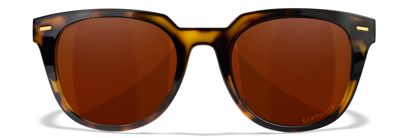Wiley X WX ULTRA — Captivate Polarized - Copper, Gloss Demi/Gloss Black