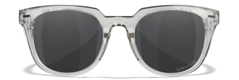 Wiley X WX ULTRA — Captivate Polarized -  Grey, Gloss Crystal Light Grey