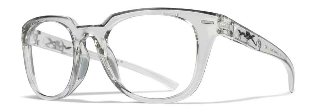 Wiley X WX ULTRA — Captivate Polarized -  Grey, Gloss Crystal Light Grey by Wiley X - Tactical Sunglasses