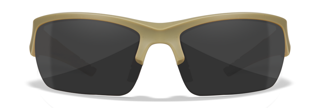Wiley X WX VALOR — Grey + Clear + Light Rust, Matte Tan by Wiley X - Tactical Eyewear - Changeable