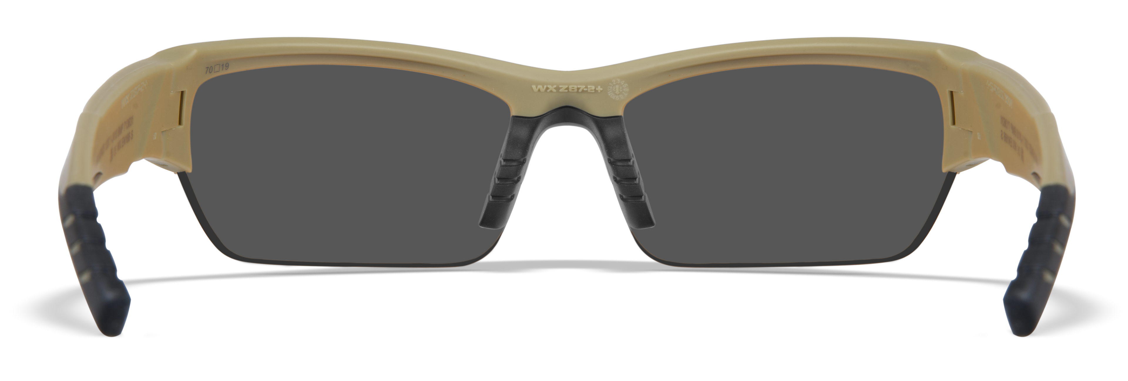 Wiley X WX VALOR — Grey + Clear + Light Rust, Matte Tan by Wiley X - Tactical Eyewear - Changeable