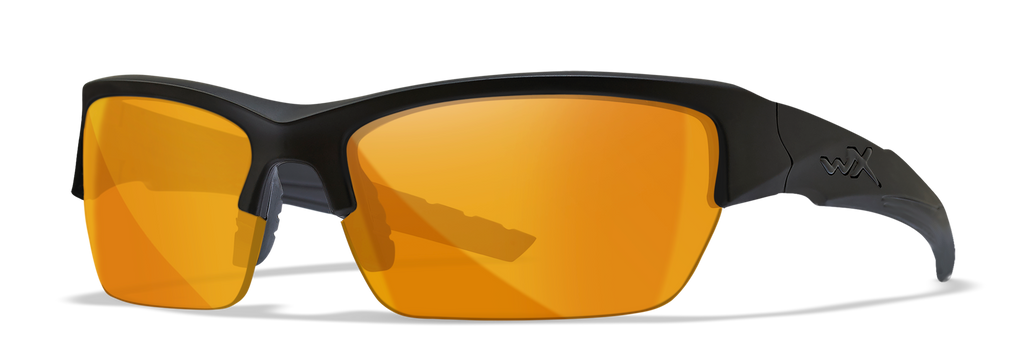 Wiley X WX VALOR — Grey + Clear + Light Rust, Matte Black by Wiley X - Tactical Eyewear - Changeable