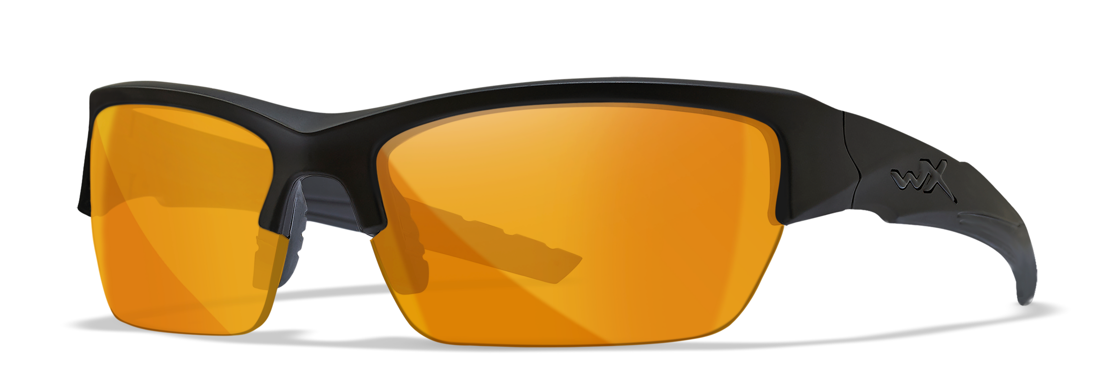 Wiley X WX VALOR — Grey + Clear + Light Rust, Matte Black by Wiley X - Tactical Eyewear - Changeable