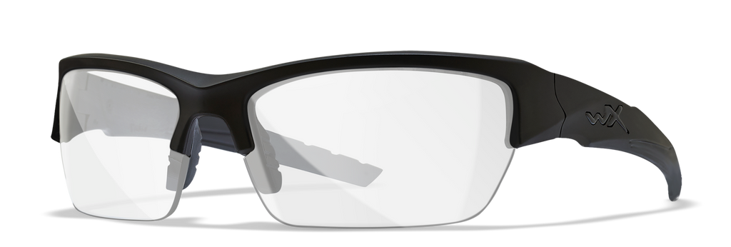 Wiley X WX VALOR — Grey + Clear, Matte Black by Wiley X - Tactical Eyewear - Changeable