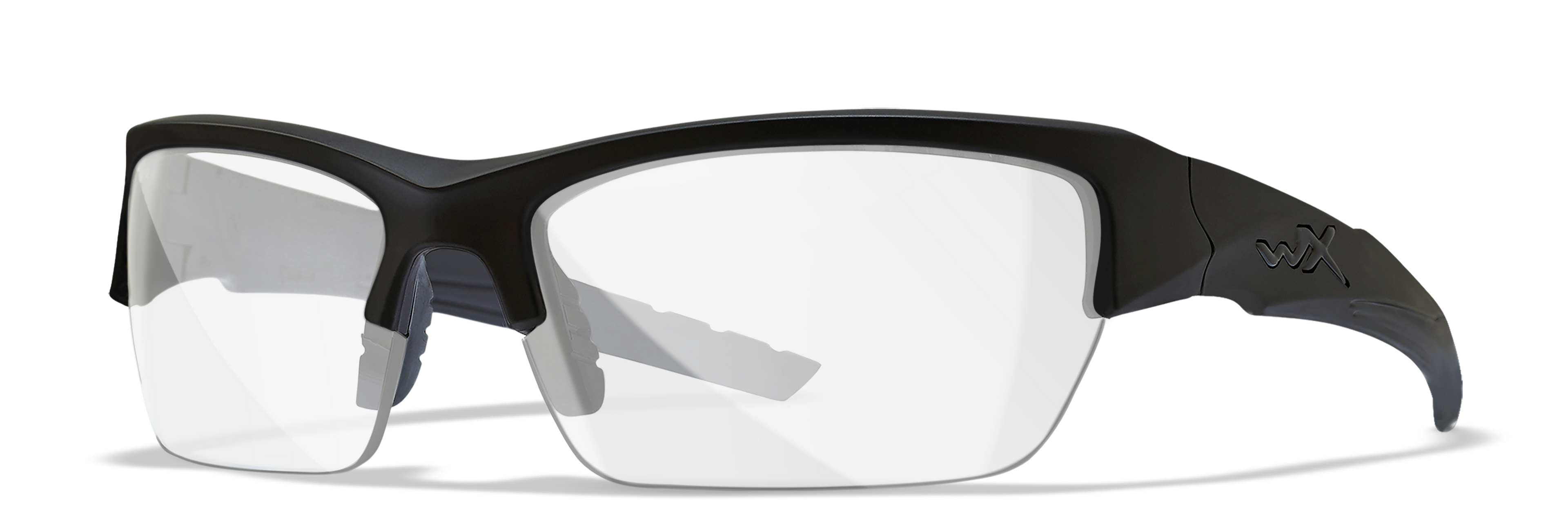 Wiley X WX VALOR — Grey + Clear, Matte Black by Wiley X - Tactical Eyewear - Changeable