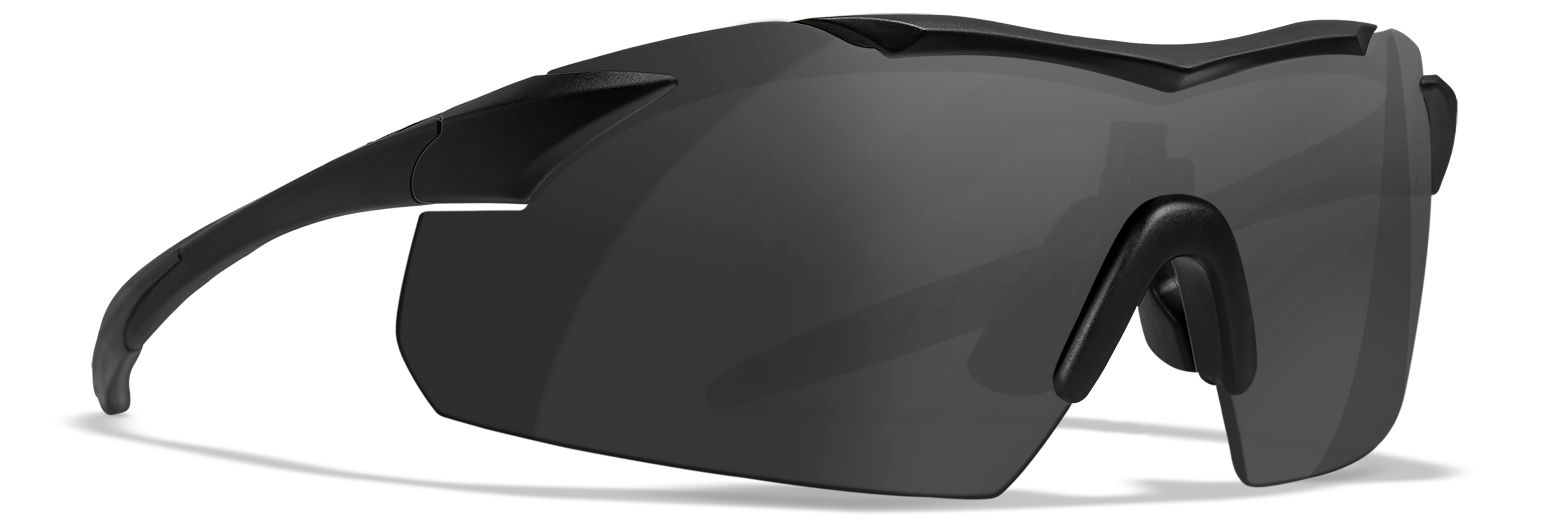 Wiley X WX VAPOR — Grey + Clear, Matte Black by Wiley X - Tactical Eyewear - Changeable