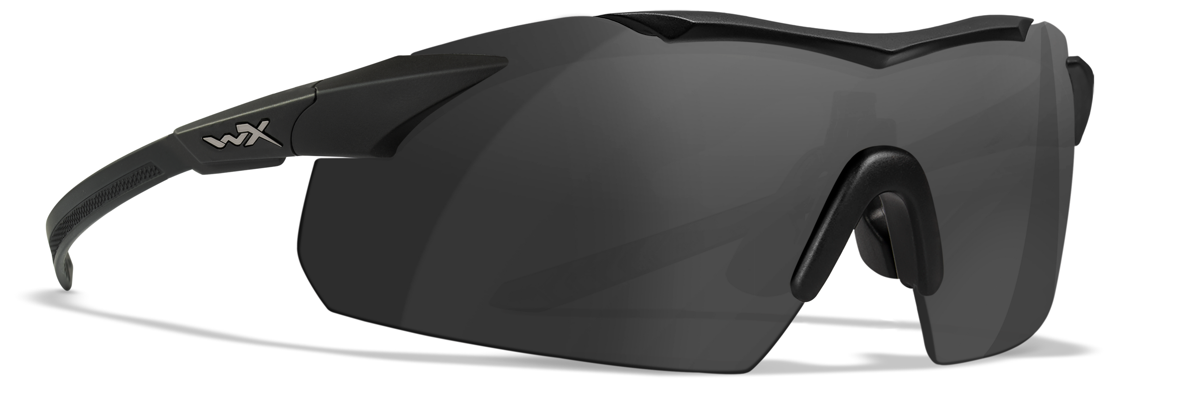 Wiley X WX VAPOR COMM. — Grey + Clear + Light Rust, Matte Black by Wiley X - Tactical Eyewear - Changeable