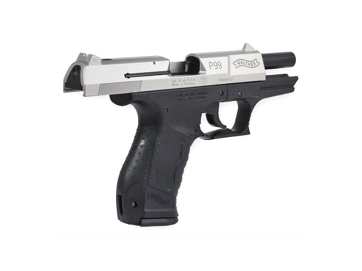 Pištoľ exp. Walther P99 bicolor, kal. 9mm P.A.K.