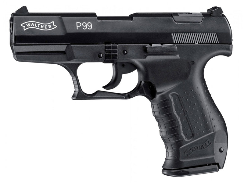 Pištoľ exp. Walther P99 čierna, kal. 9mm P.A.K.