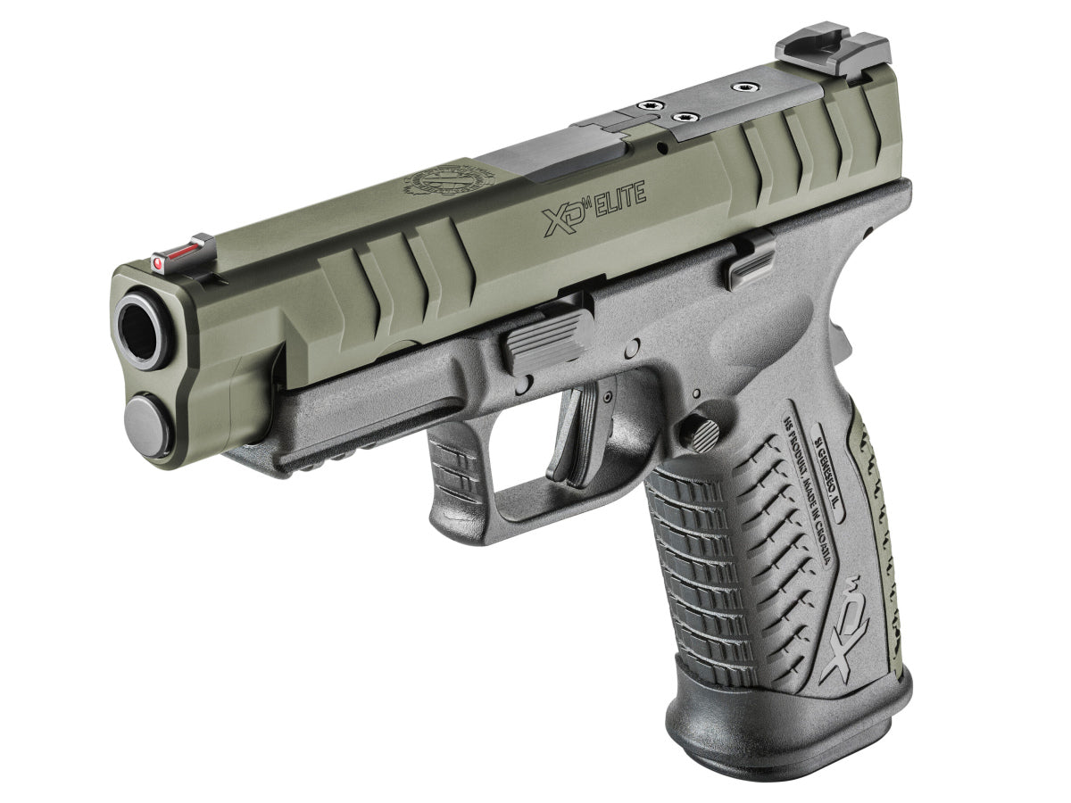 Pištoľ XD-M ELITE 4.5" OSP OD Green, 10mm Auto