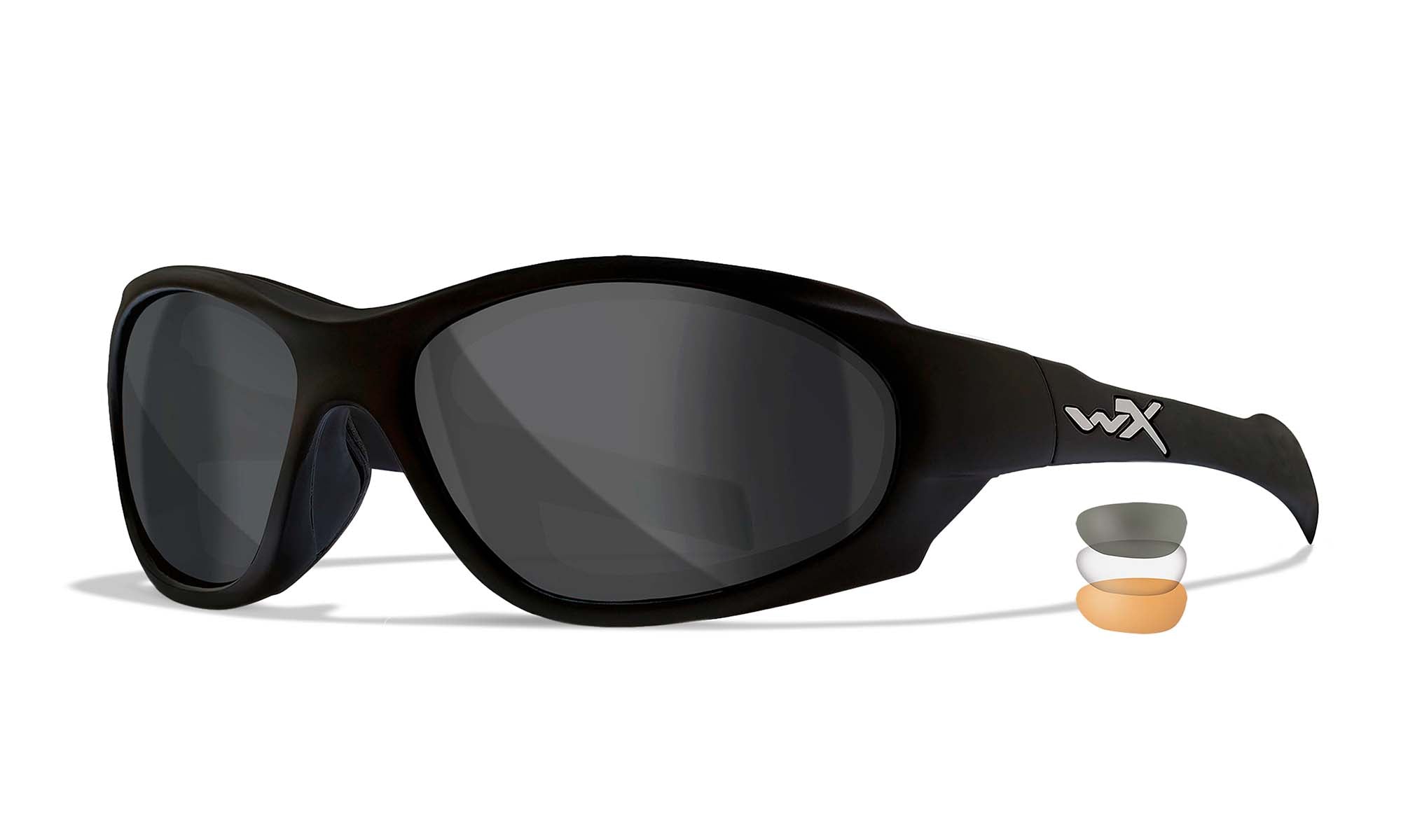 Wiley X XL-1 ADV. COMM. — Grey + Clear + Light Rust, Matte Black