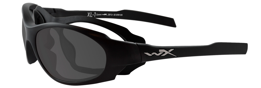 Wiley X XL-1 ADV. COMM. — Grey + Clear, Matte Black by Wiley X - Tactical Eyewear - Changeable