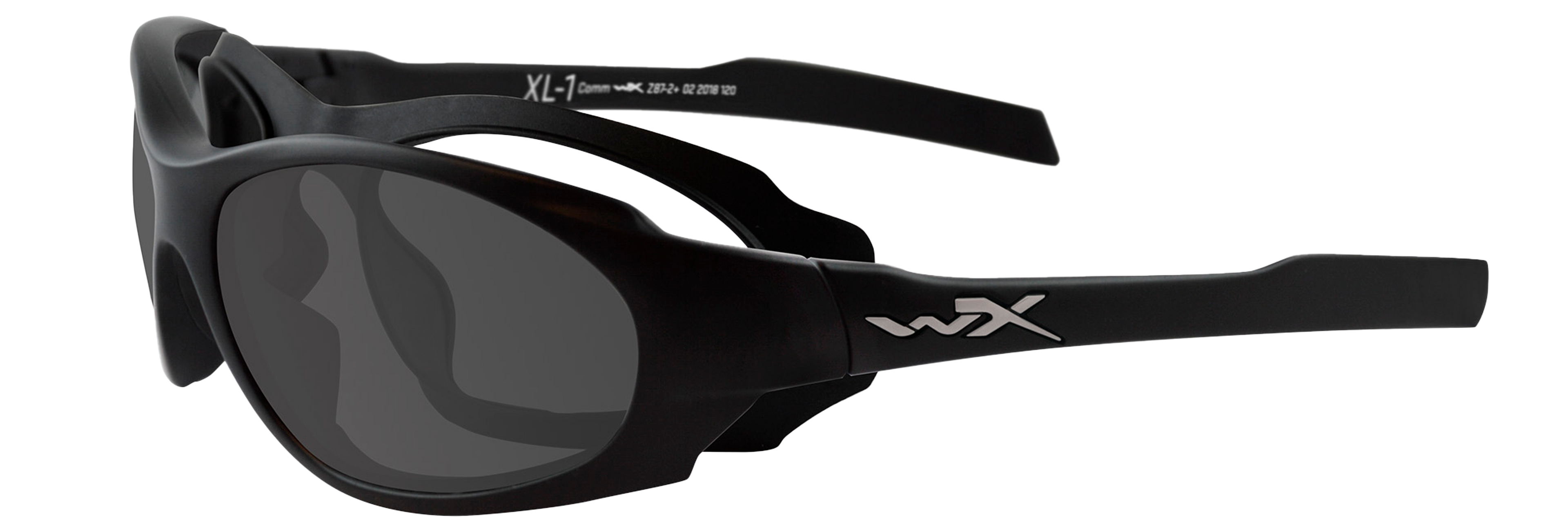 Wiley X XL-1 ADV. COMM. — Grey + Clear, Matte Black by Wiley X - Tactical Eyewear - Changeable