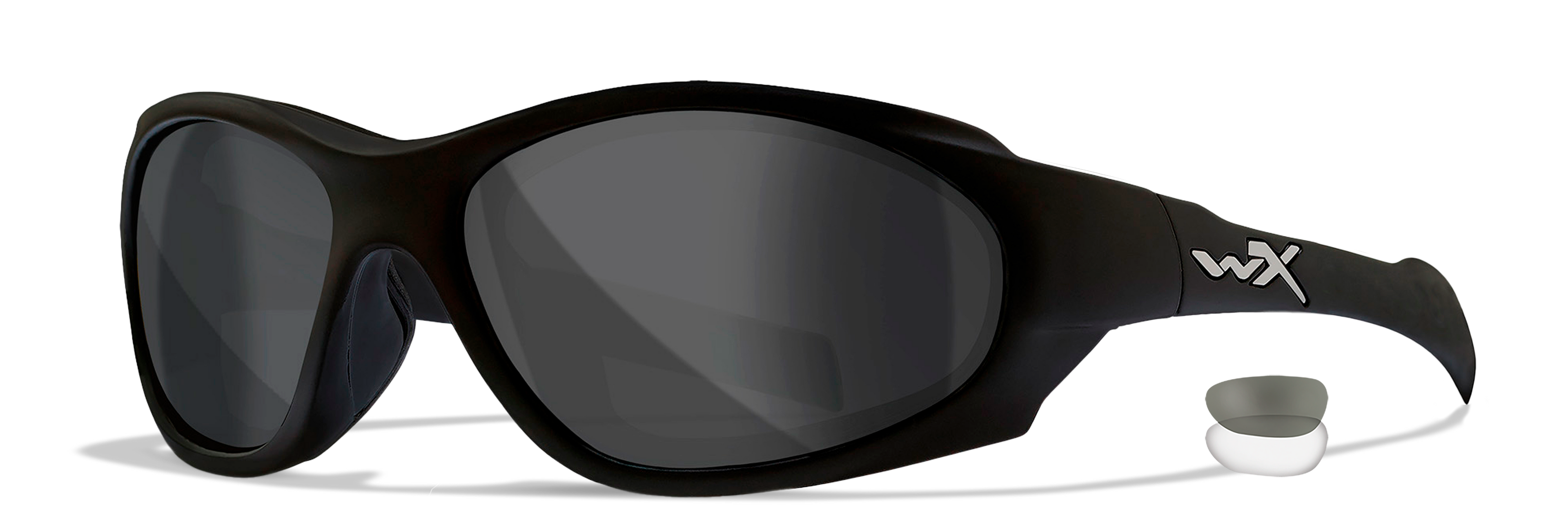Wiley X XL-1 ADV. COMM. — Grey + Clear, Matte Black by Wiley X - Tactical Eyewear - Changeable
