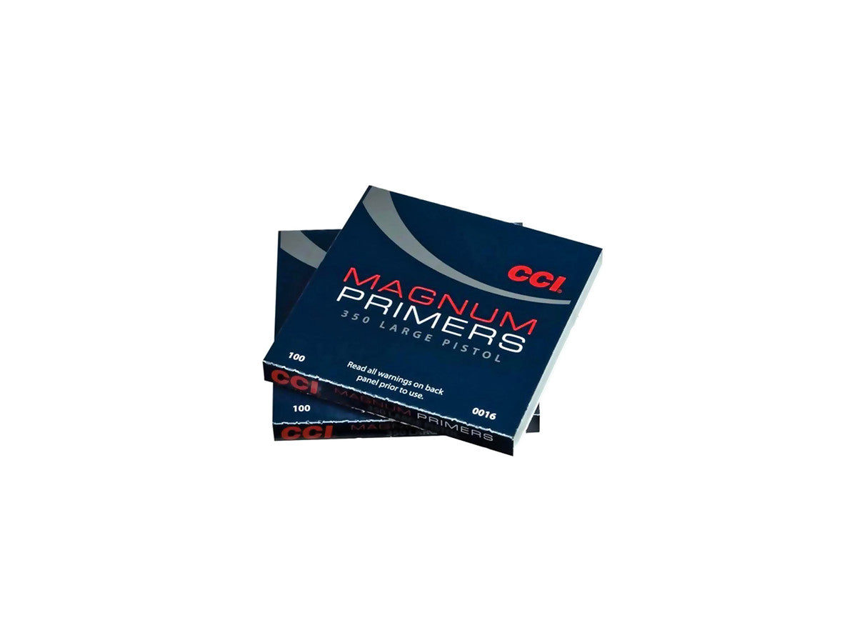 Zápalky CCI Magnum 350 Large Pistol, 100 ks (16EU)