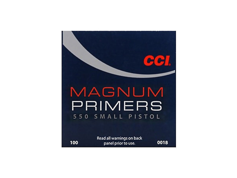 Zápalky CCI Magnum 550 Small Pistol, 100 pcs (18EU)