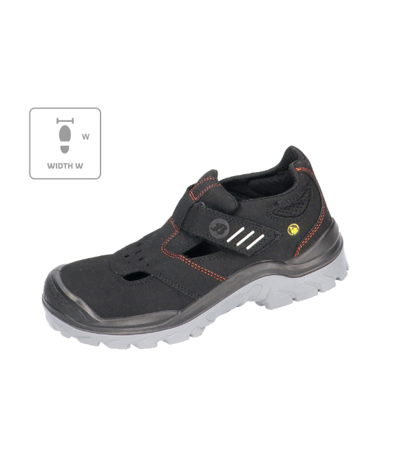 Act 151 W B09 Sandále unisex — čierna