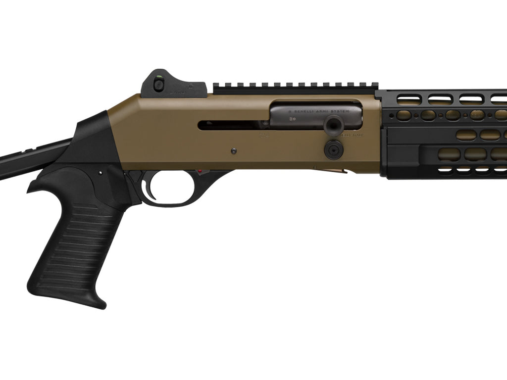 Benelli M4 T-Pro Brown, kal. 12/76, hl. 47cm