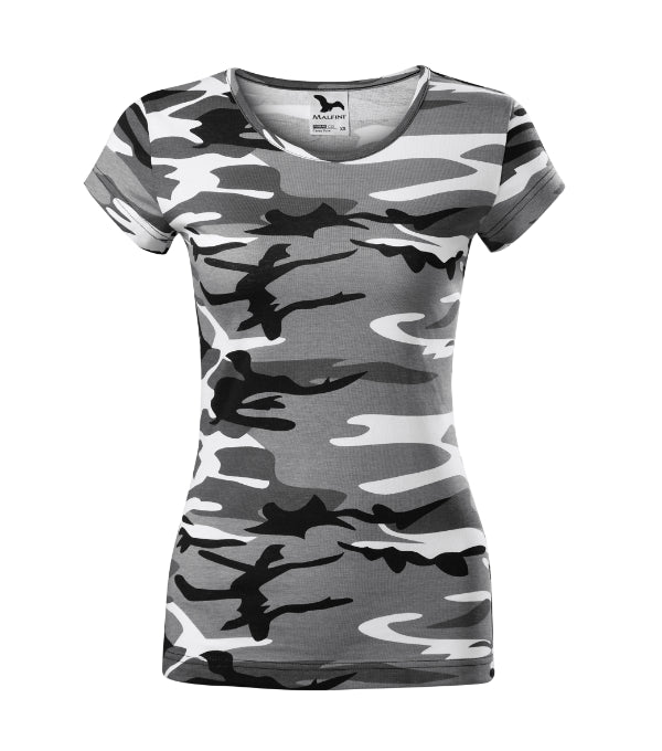 Camo Pure C22 Tričko dámske — camouflage gray