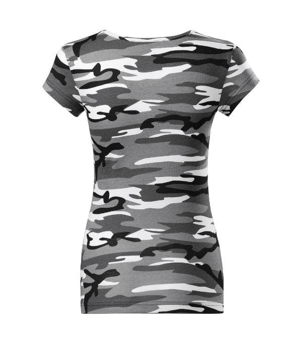 Camo Pure C22 Tričko dámske — camouflage gray