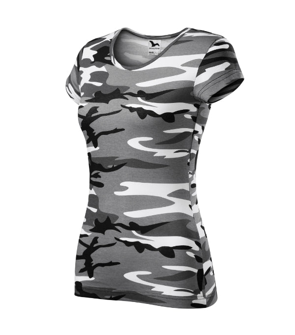 Camo Pure C22 Tričko dámske — camouflage gray