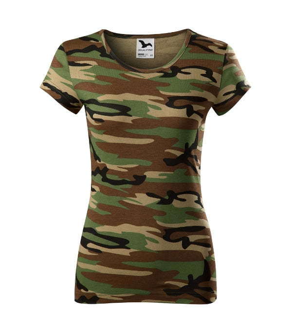 Camo Pure C22 Tričko dámske — camouflage brown