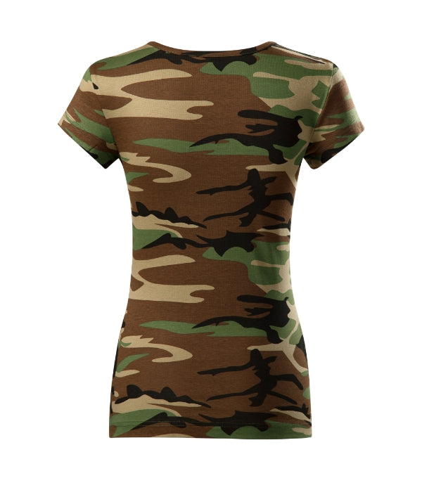 Camo Pure C22 Tričko dámske — camouflage brown