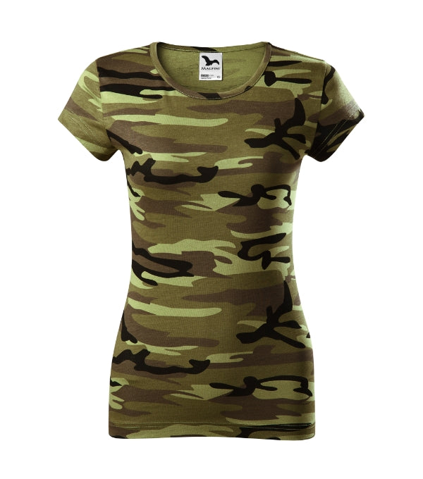 Camo Pure C22 Tričko dámske — camouflage green