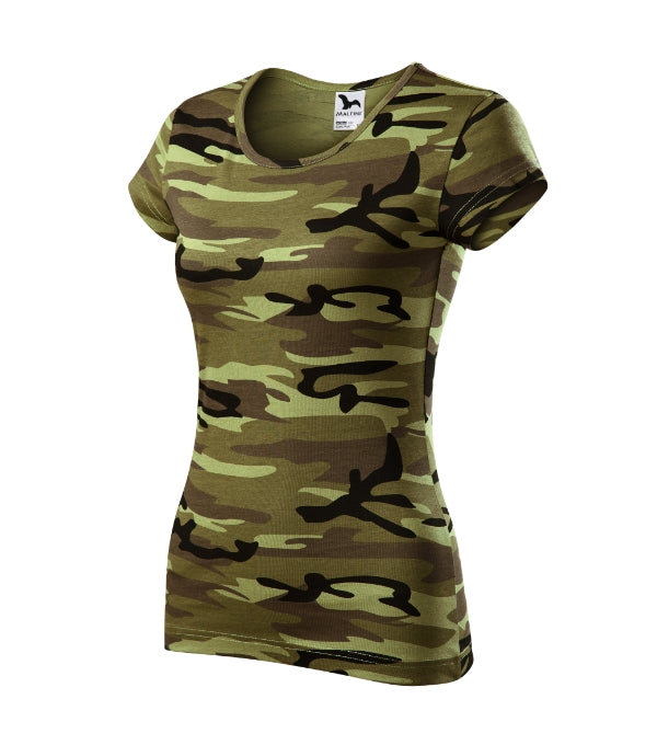 Camo Pure C22 Tričko dámske — camouflage green