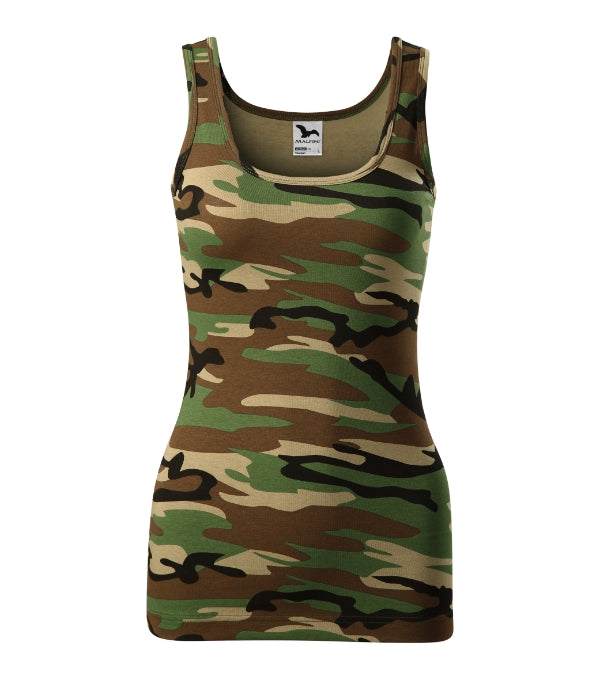 Camo Triumph C36 Top dámsky — camouflage brown