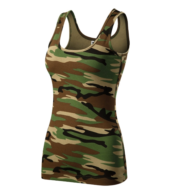 Camo Triumph C36 Top dámsky — camouflage brown
