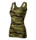 Camo Triumph C36 Top dámsky — camouflage green