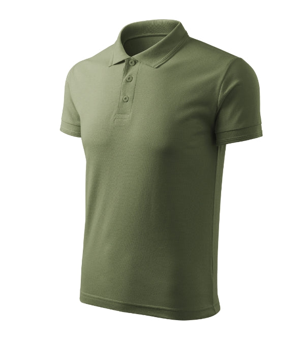 Pique Polo Free F03 Polokošeľa pánska — khaki