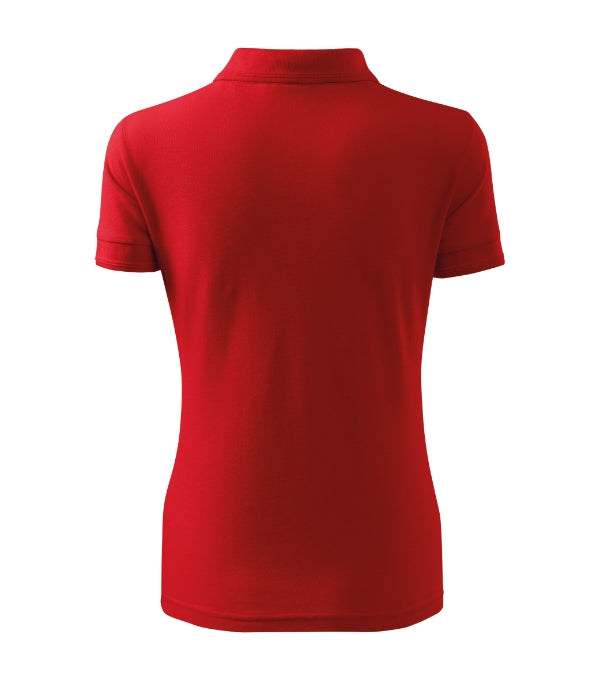 Pique Polo Free F10 Polokošeľa dámska — červená