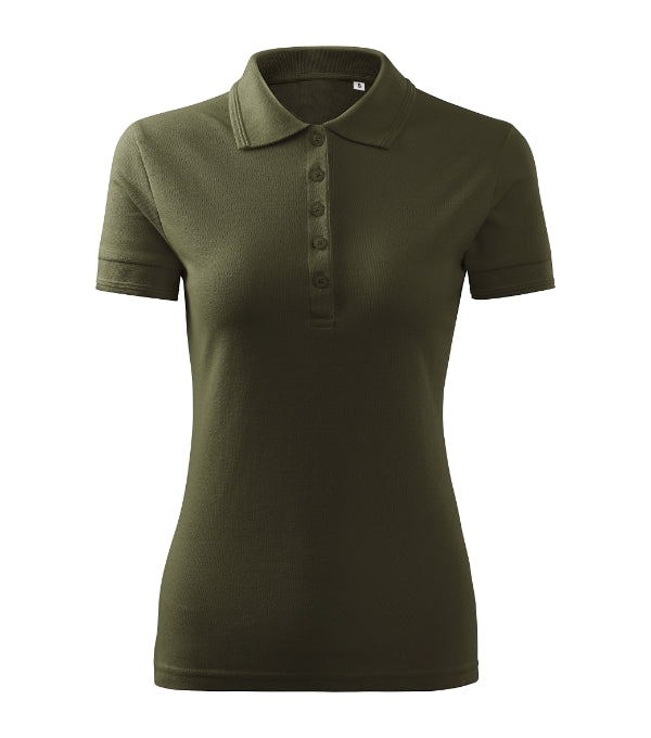 Pique Polo Free F10 Polokošeľa dámska — military