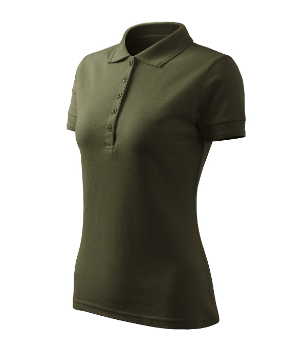 Pique Polo Free F10 Polokošeľa dámska — military