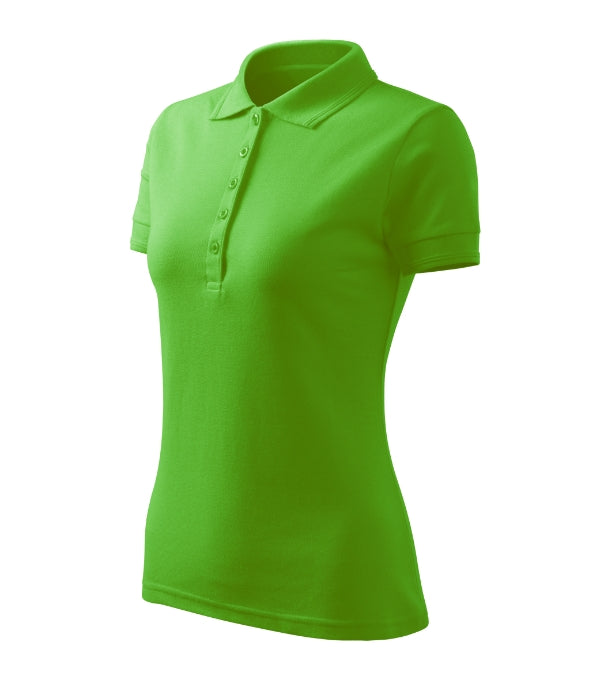 Pique Polo Free F10 Polokošeľa dámska — green apple