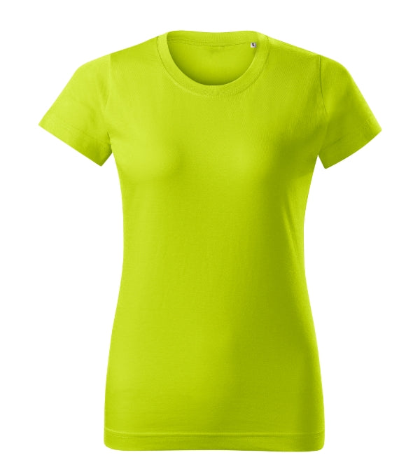 Basic Free F34 Tričko dámske — limetková